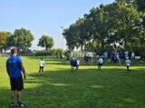 Mini Toernooitje op Sportpark Het Springer met S.K.N.W.K. JO7 en De Jonge Spartaan JO7 (33/174)